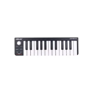 Controlador Worlde EASYKEY 25 teclas USB Mini Midi
