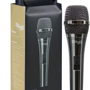 MICROFONO STAGG CONDENSER CARDIOIDE VOCAL PARA INSTRUMENTOS A PILA-ESTUCHE
