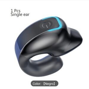 Auricular único manos libres inhalambrico de clip abierto