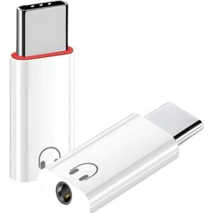 Adaptador jack 3.5mm stereo a USB C